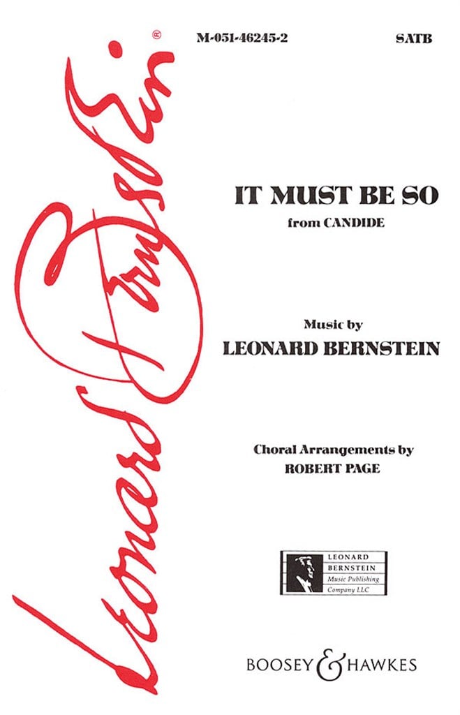 It must be so ( Candide )